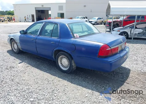 2002 Mercury Grand Marquis Ls from USA, damaged, VIN 2MEFM75W92X650114